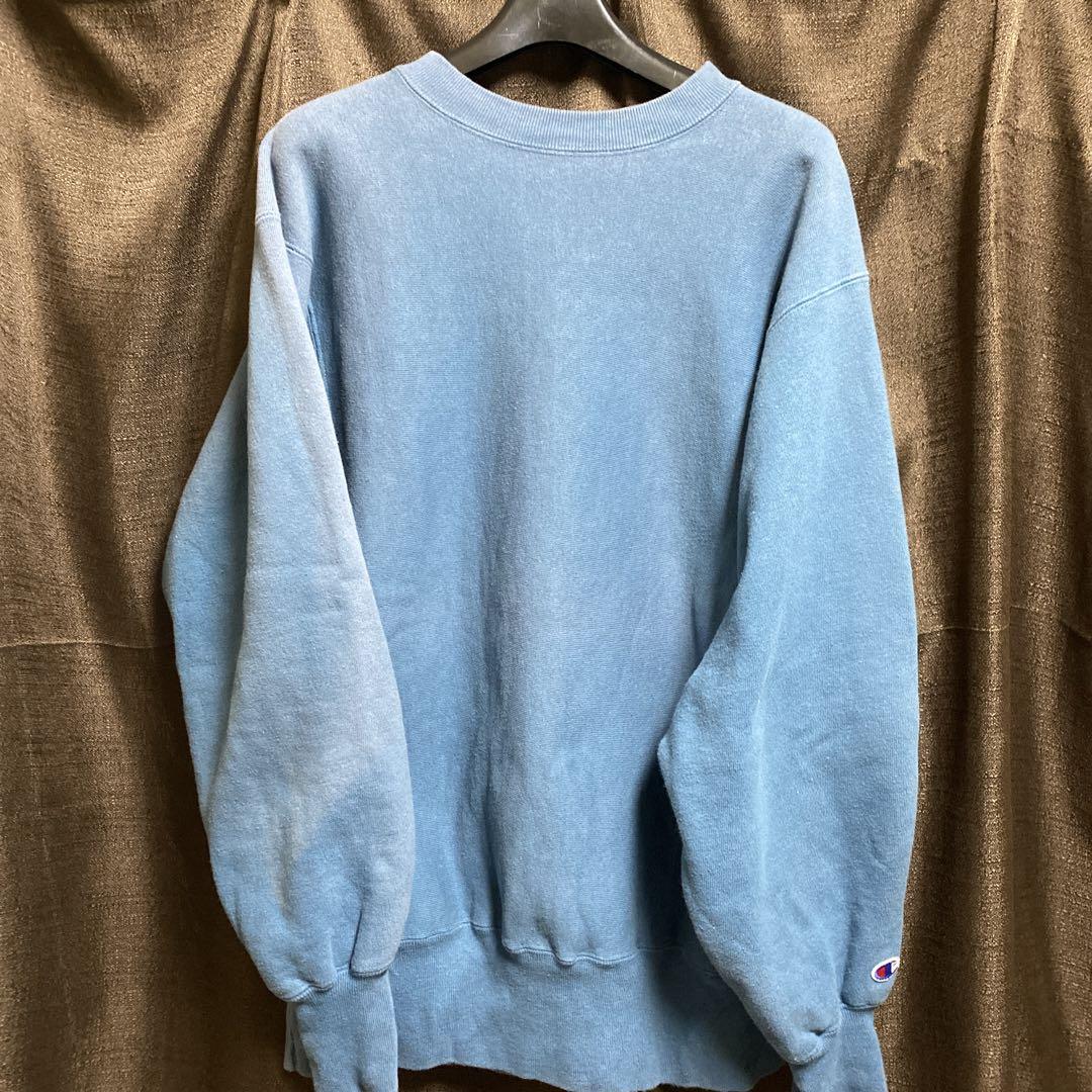champion チャンピオン リバースウィーブ 青タグ 目ロゴ ビッグ 刺繍 Champion チャンピオン 青タグ 復刻 ビッグロゴ 刺繍 リバース