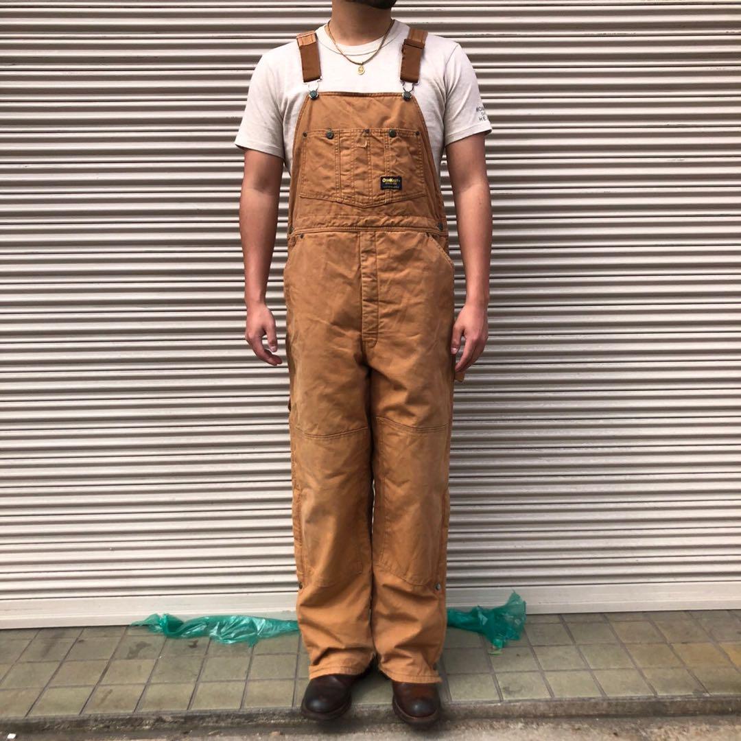 usa オシュコシュ　oshkosh 古着 キッズ オシュコシュ OSHKOSH オーバーオール スカル