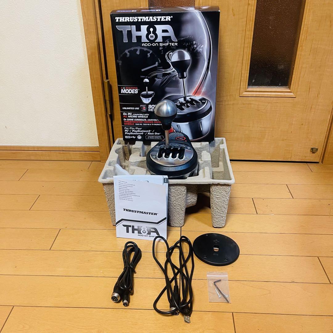 箱付】 THRUSTMASTER スラストマスター TH8A シフター （TH8A