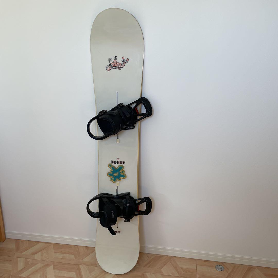 BURTON バートン BARRACUDAバラクーダ 157cm パウダーボード
