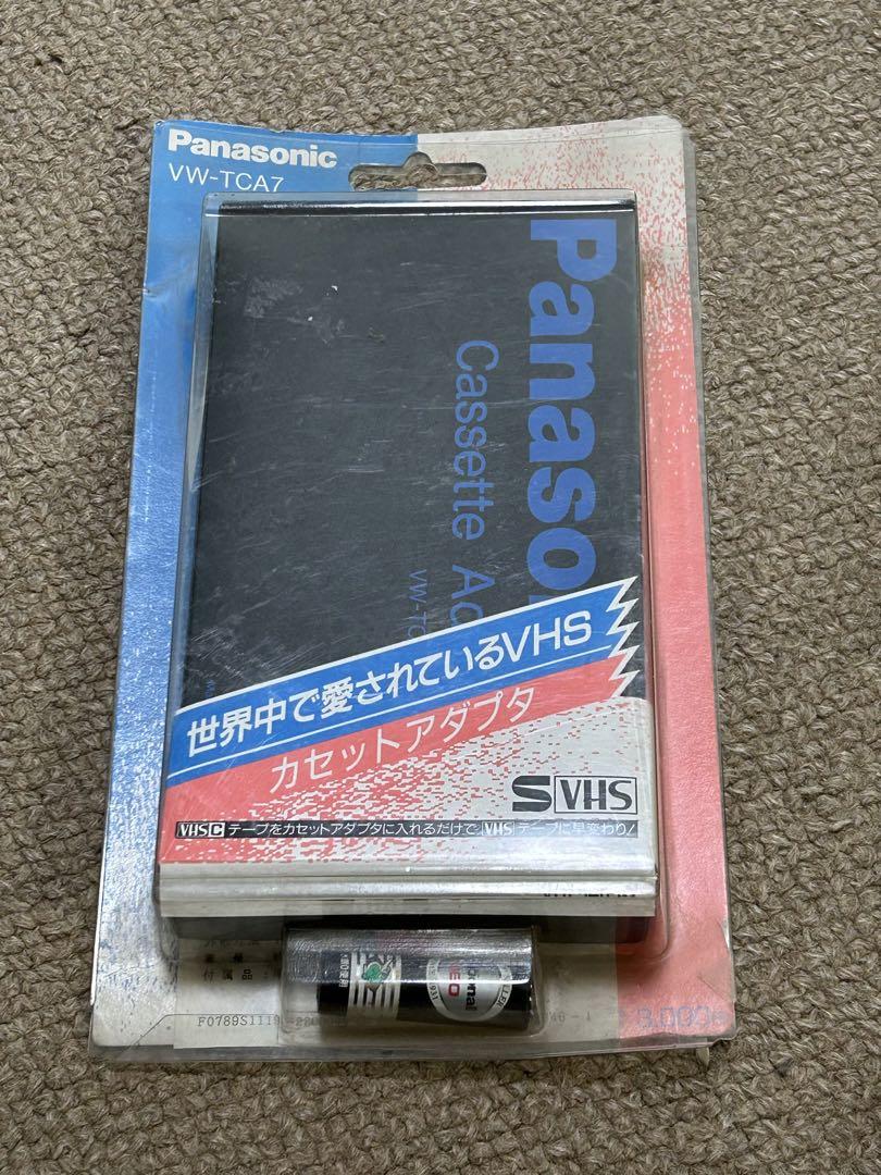 ◎（未使用）パナソニック VHS-C変換用カセットアダプター　VW-TCA7 Amazon | パナソニック VHSカセットアダプター VW-TCA7 | ビデオ
