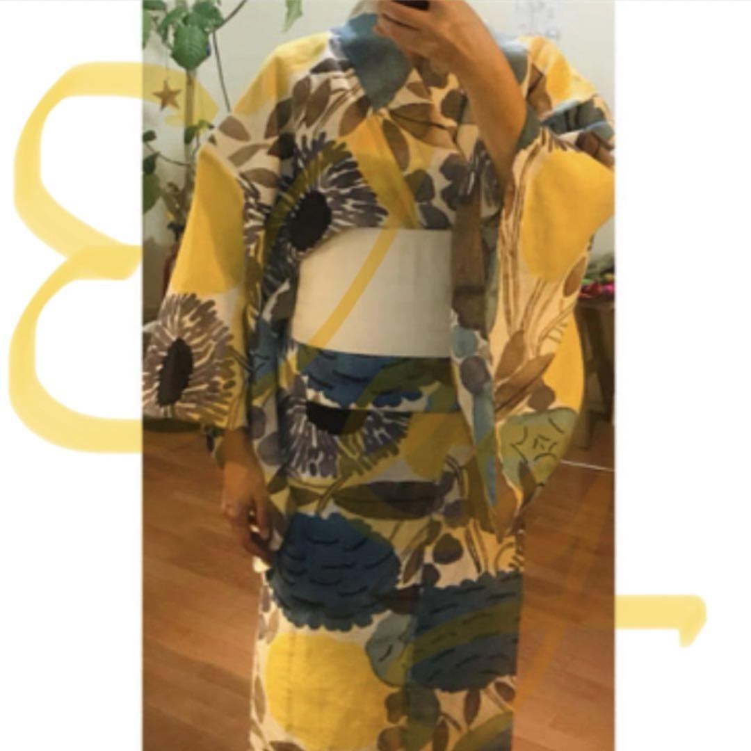 新品 マリメッコ Marimekko 浴衣 （マリメッコ生地で子供のお