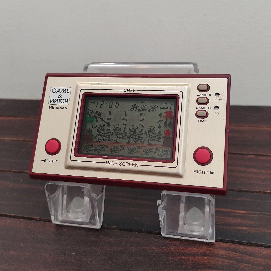 任天堂　ゲームウォッチ　シェフ 第12作】 FP-24 シェフ - どこでもGAME&WATCH ～ゲームウオッチ
