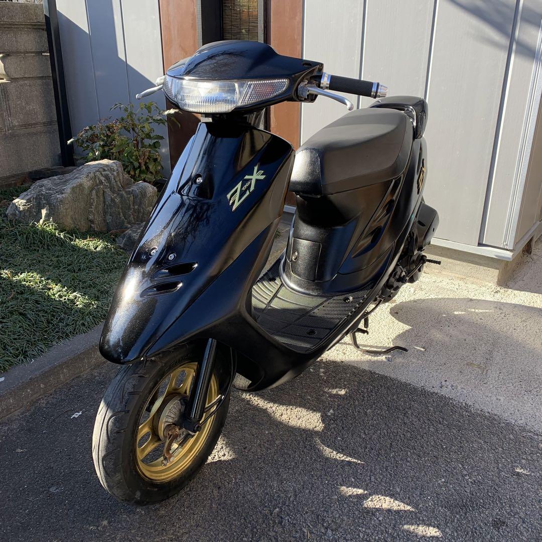 ホンダ ライブディオ 黒ブラックAF 27zx 実働車 原付（ホンダ