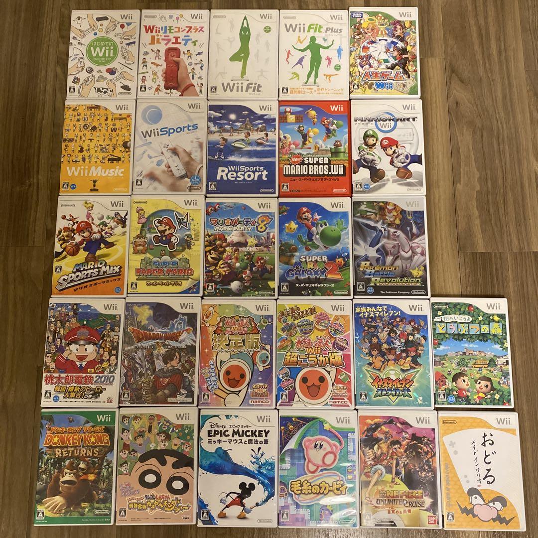 Wii - Wii まとめ売り Wii - 【まとめ売り】Wii 懐かしのゲームたちの通販 by