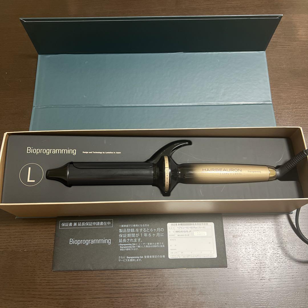 ヘアビューロン4Dカールアイロン 34mm （ヘアビューロン 4D Plus