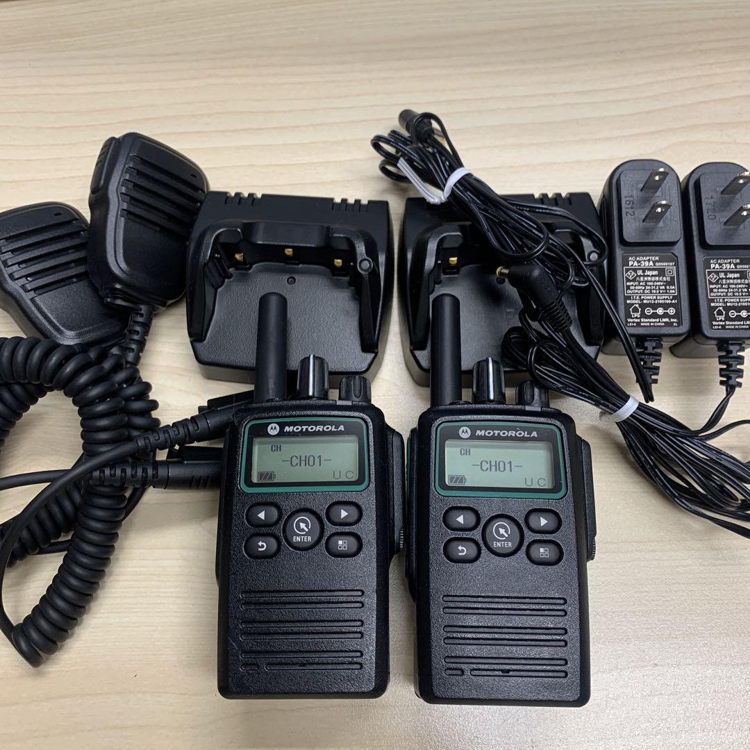 モトローラ デジタル簡易 登録局 5w 3R GDR4800 2台セット 中古