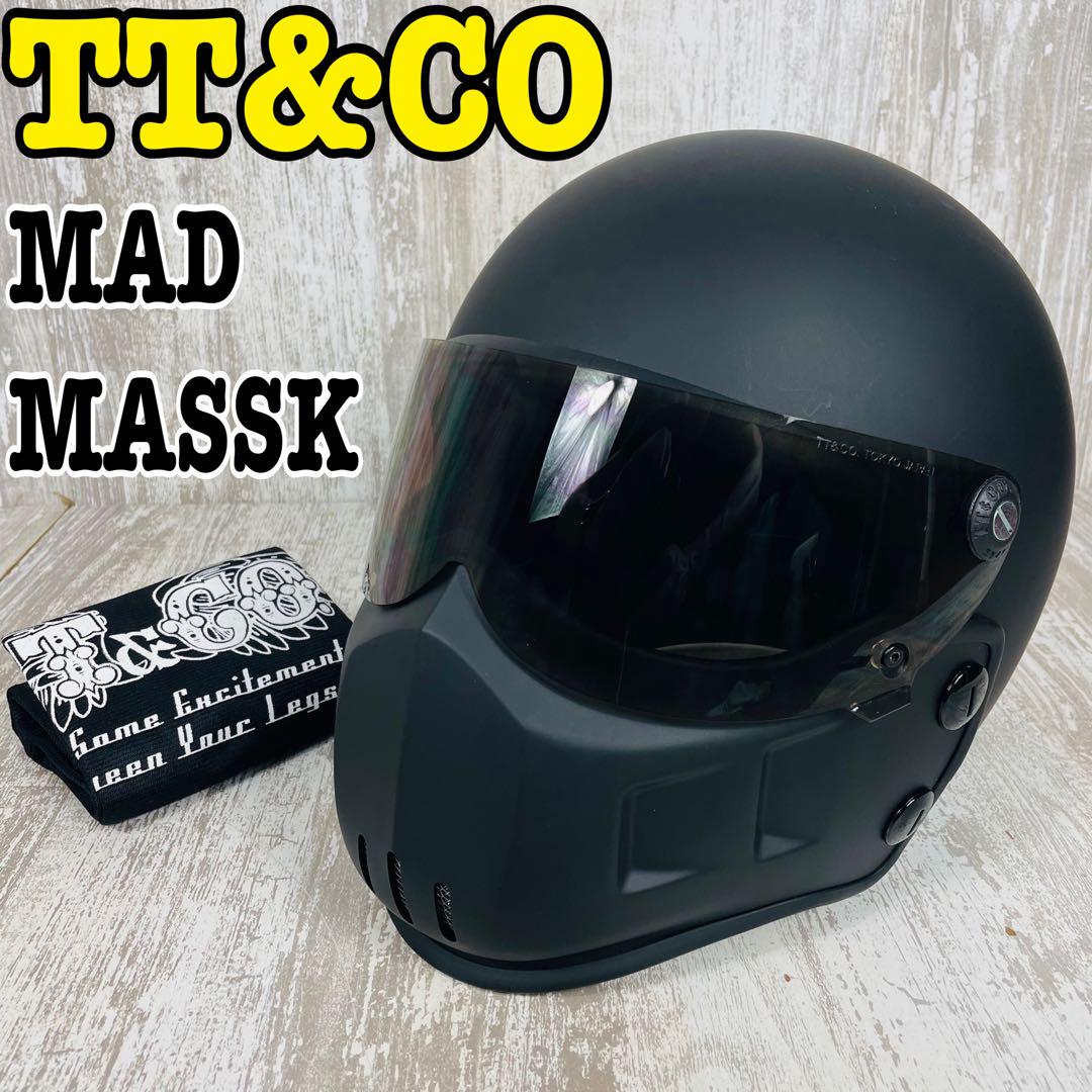 極希少品】TT&CO MAD MASSK マッドマックス ヘルメット tt01