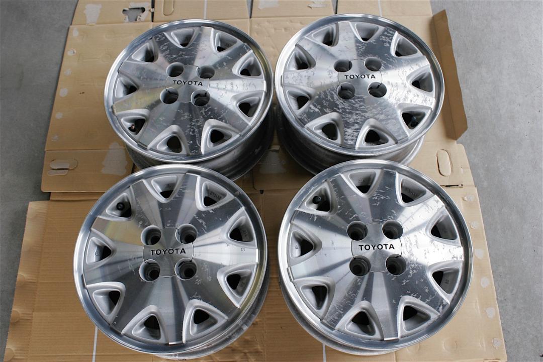 TOYOTA AE92純正ホイール4本（Yahoo!オークション - トヨタ AE92