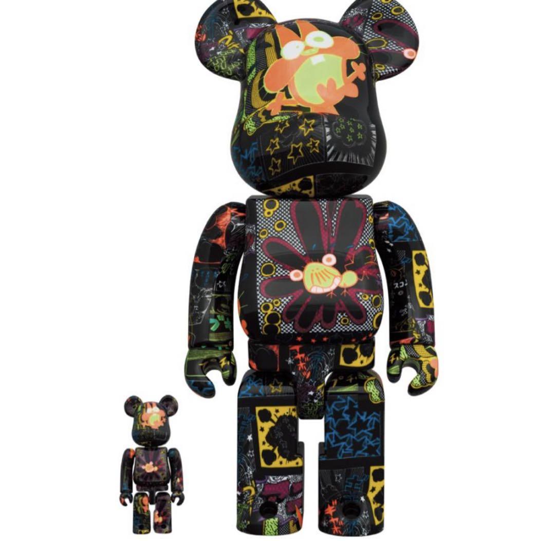 BE@RBRICK ニューアカツカ ニャロメ＆べし 100％ & 400