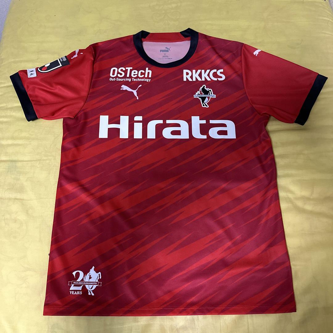 ⑹ロアッソ熊本 べジョンミン選手ユニフォーム （ロアッソ熊本