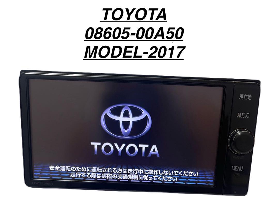 トヨタ純正 SDナビ NSZT-W66T 08605-00A50 説明書付き TOYOTA , NSZT-W66T :08605-00A50(TOYOTA NSZT-Y66T 取扱説明書
