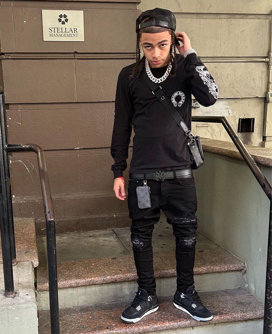 AMIRI ベルト　USUKアミリ　ブラックゴールド AMIRI ベルト USUKアミリ ブラックゴールド - メルカリ