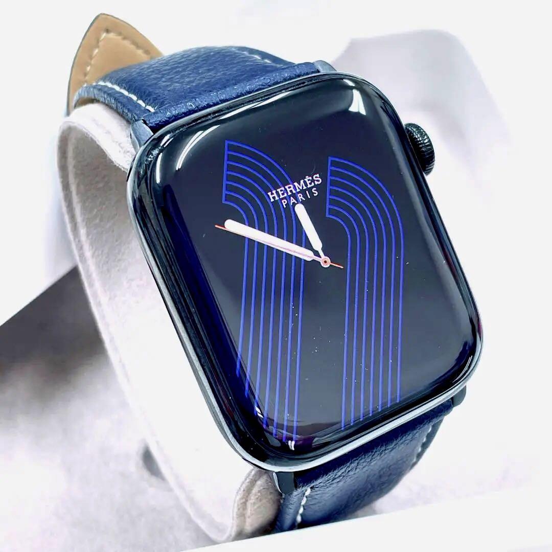 Apple Watch エルメス Series7 41mm アップルウォッチ Apple Watch HERMES series7 黒 アップルウォッチ（全網羅