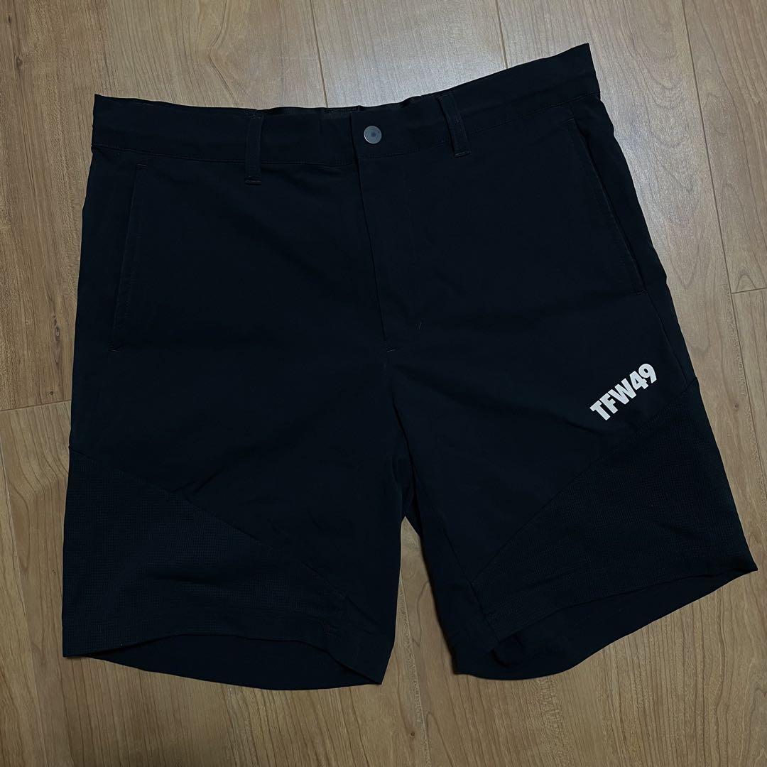 TFW49 ショートパンツ ブラック L ハーフパンツ ゴルフ（楽天