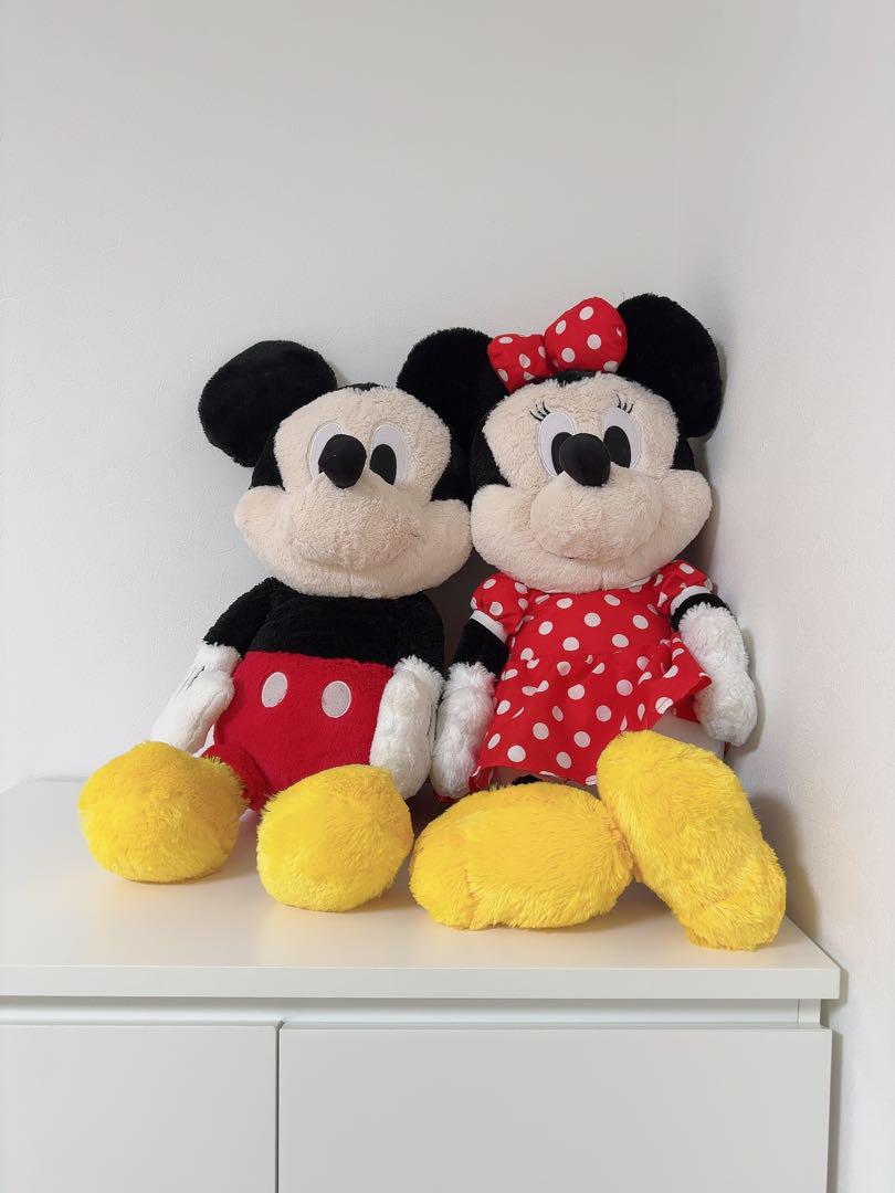 Disney - ミッキー＆ミニーぬいぐるみ(特大) Disney - 美品！東京ディズニーリゾート限定 ミッキーとミニー