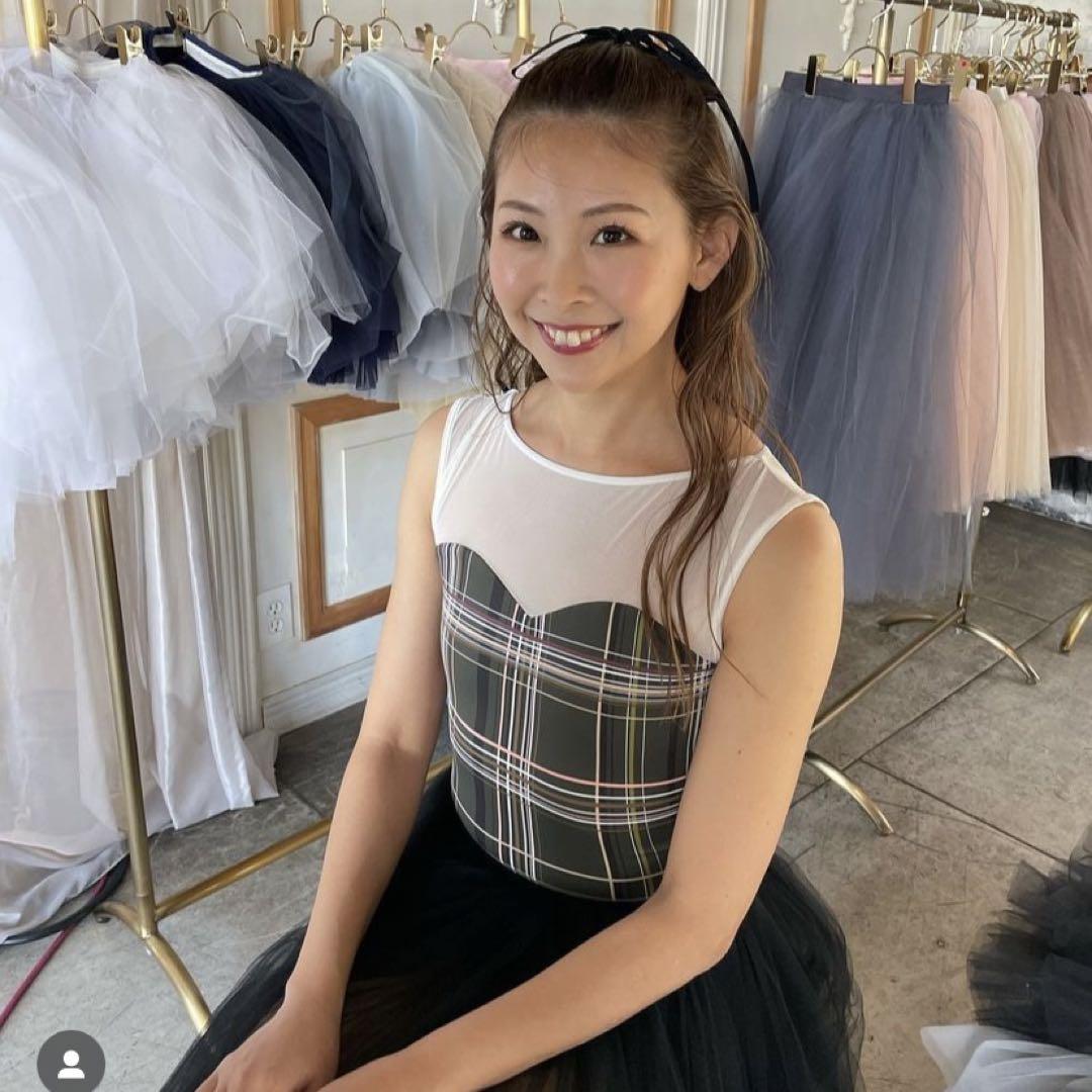 スティナ type I drop / olive check stina L（stina レオタード