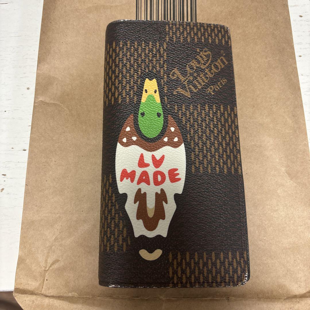 ルイヴィトン×ヒューマンメイド コラボ財布 （LOUIS VUITTON