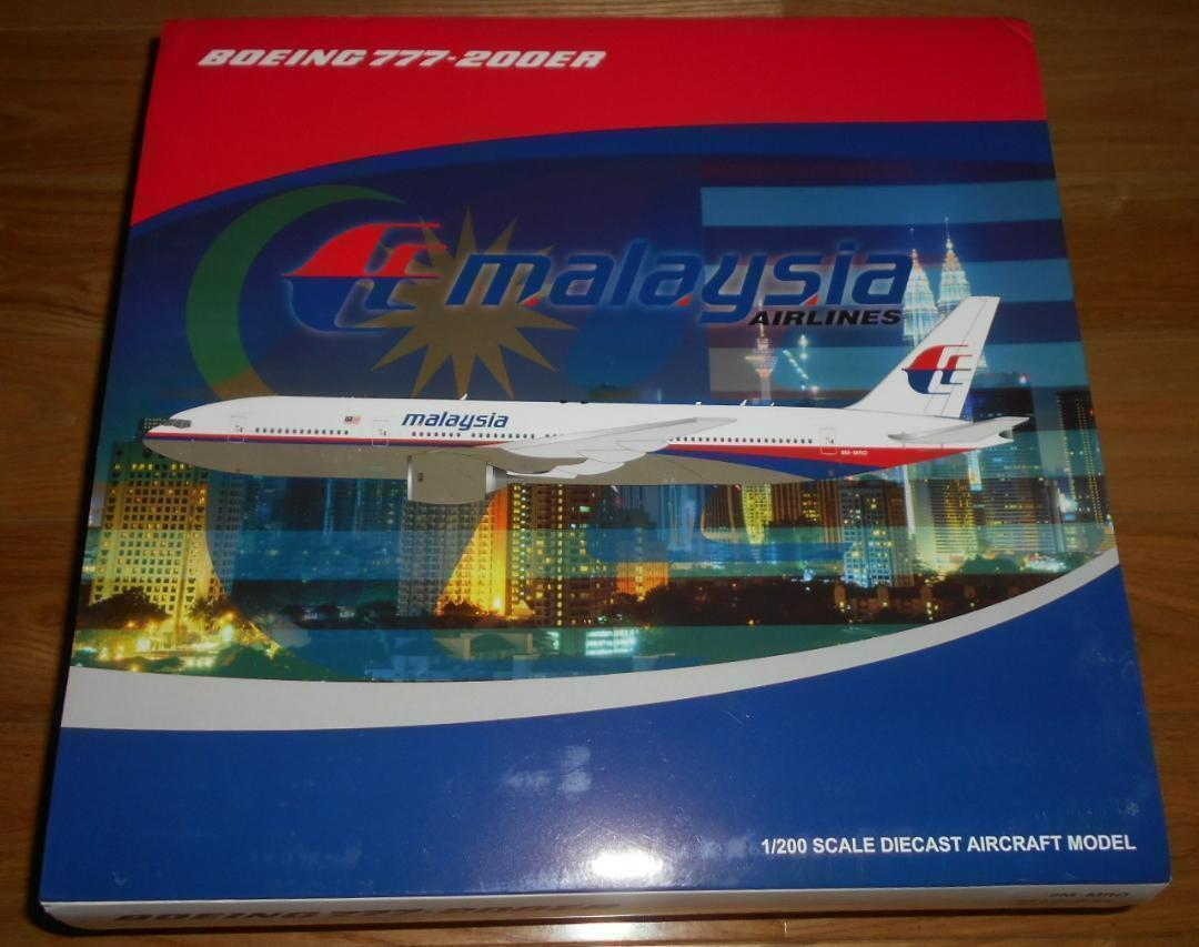 JCWings 1/200 マレーシア航空 B777-200ER 9M-MRA （NG Models
