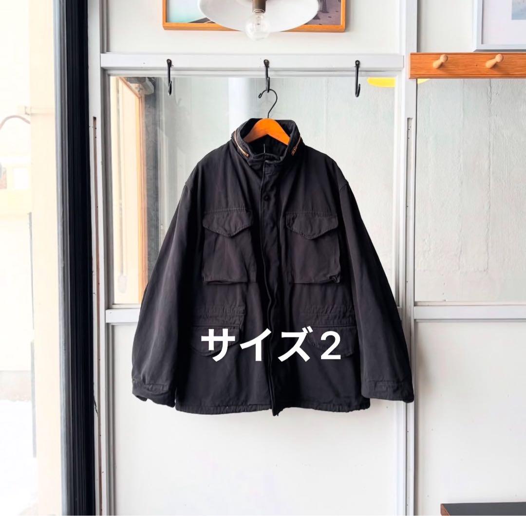 COMOLI 24AW 製品染M65 A03-01031 BLACK 2 COMOLI . 2024.1.11 sat New Arrival . . ◎A03-01031 製品染M65