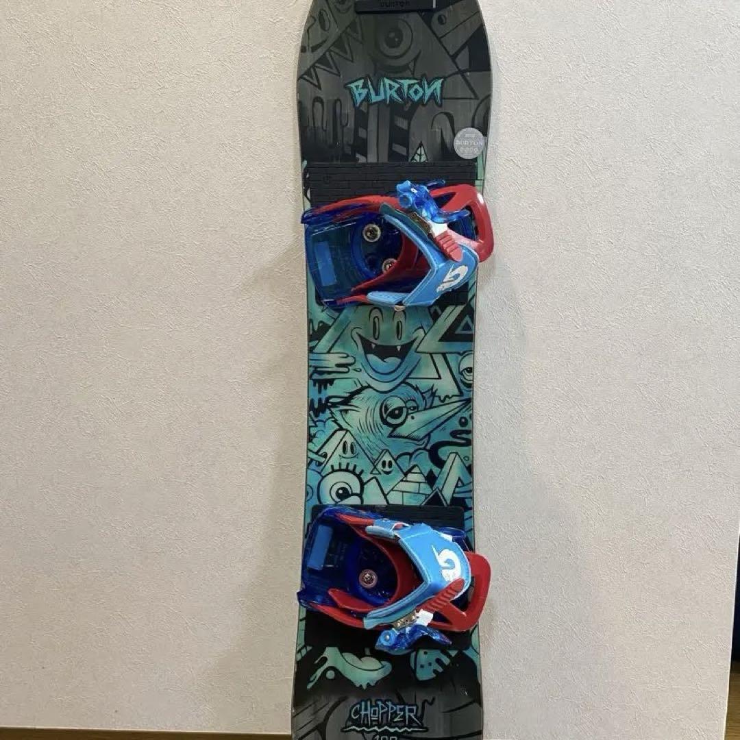 BURTONキッズお勧めスノーボードセット　100cm　バートン　バイン付セット ☆スノーボード＋バインディング＋ブーツ 3点セット キッズ
