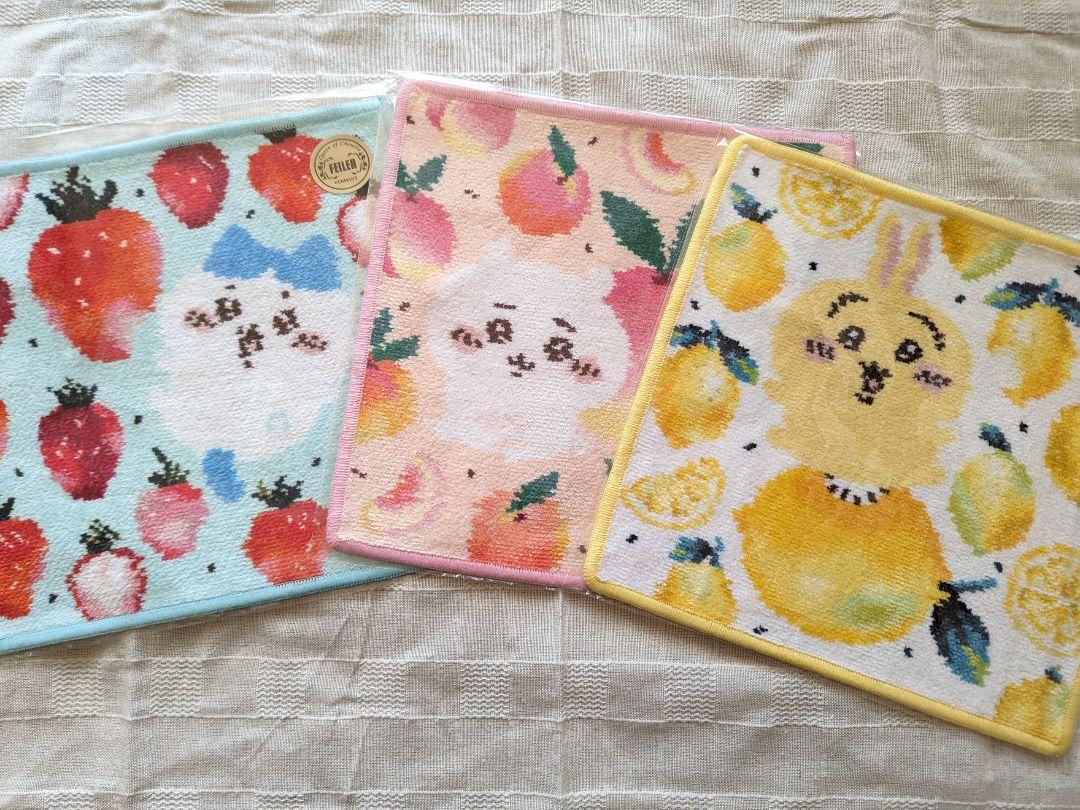 ちいかわ フェイラー ハンカチ 3種類セット（FEILER