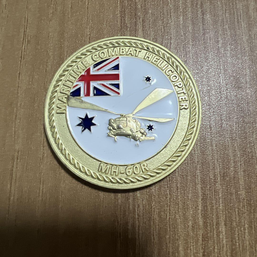 イギリス軍 ヘリコプター MH-60R チャレンジコイン（米海軍 MH