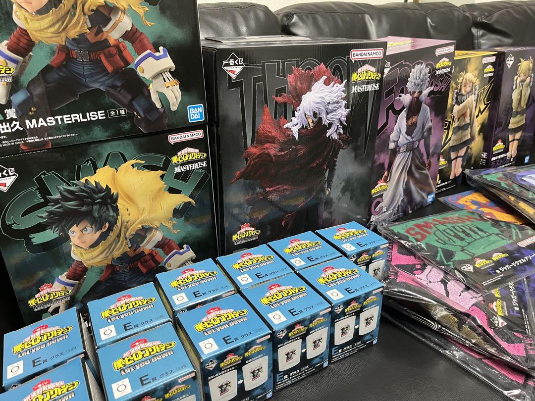 ヒロアカフィギュア　一番くじ　まとめ売り ヒロアカフィギュア一番くじ 3点セット 箱付き - メルカリ