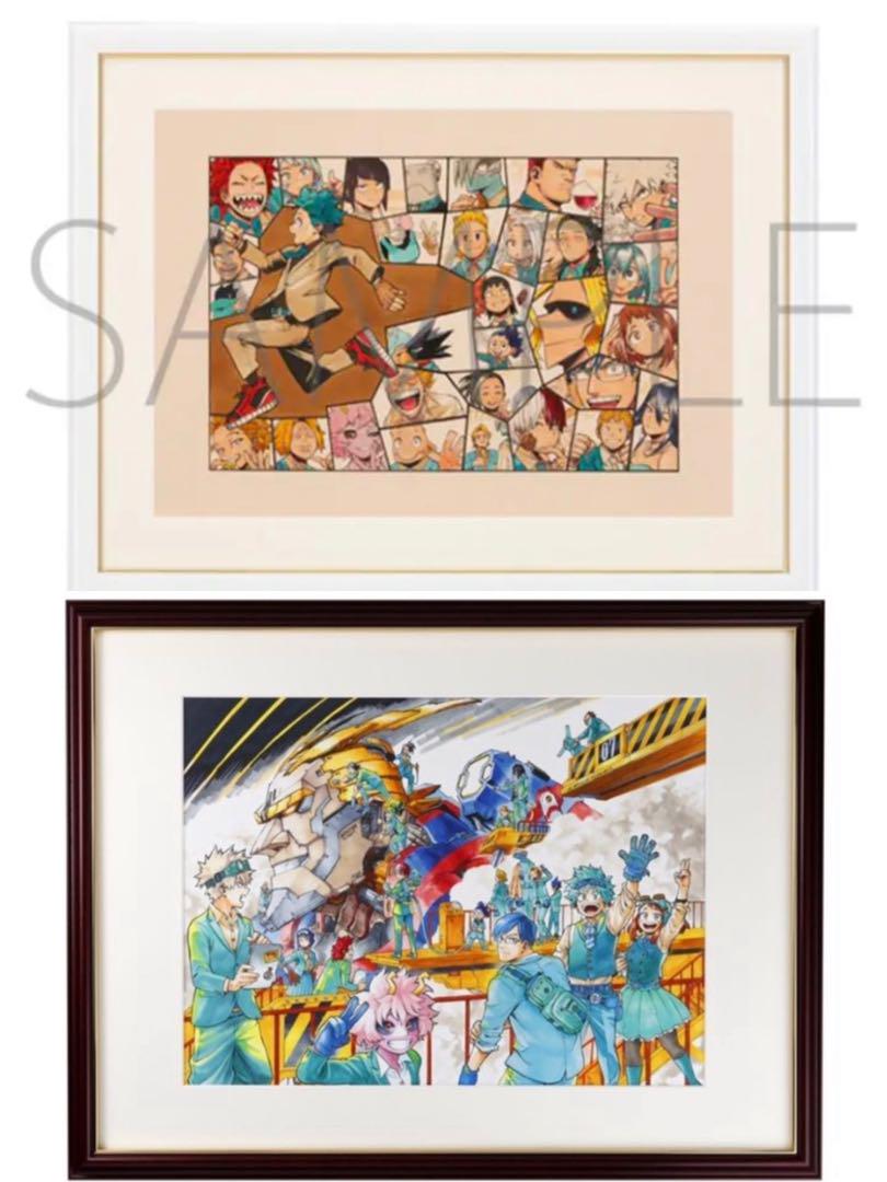 僕のヒーローアカデミア　複製原画 僕のヒーローアカデミア 高級複製原画 ヒロアカ展 DRAWING SMASH