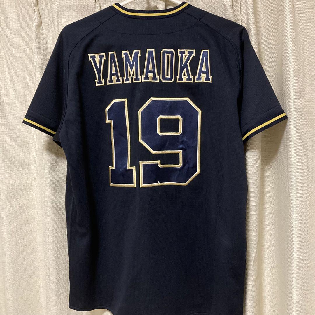 オリックスバファローズ　山岡泰輔　サイン入り旧ホームHQユニフォーム13番 オリックスバファローズ 山岡泰輔 サイン入り旧ホームHQ