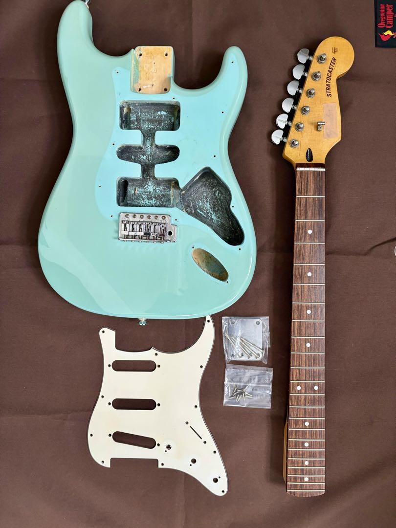 国産ヴィンテージ(76年製ネック)！ストラトキャスタータイプ(コンポーネント) Fender stratocaster 1976 - ギター・楽器買取のサウンド・プラグ