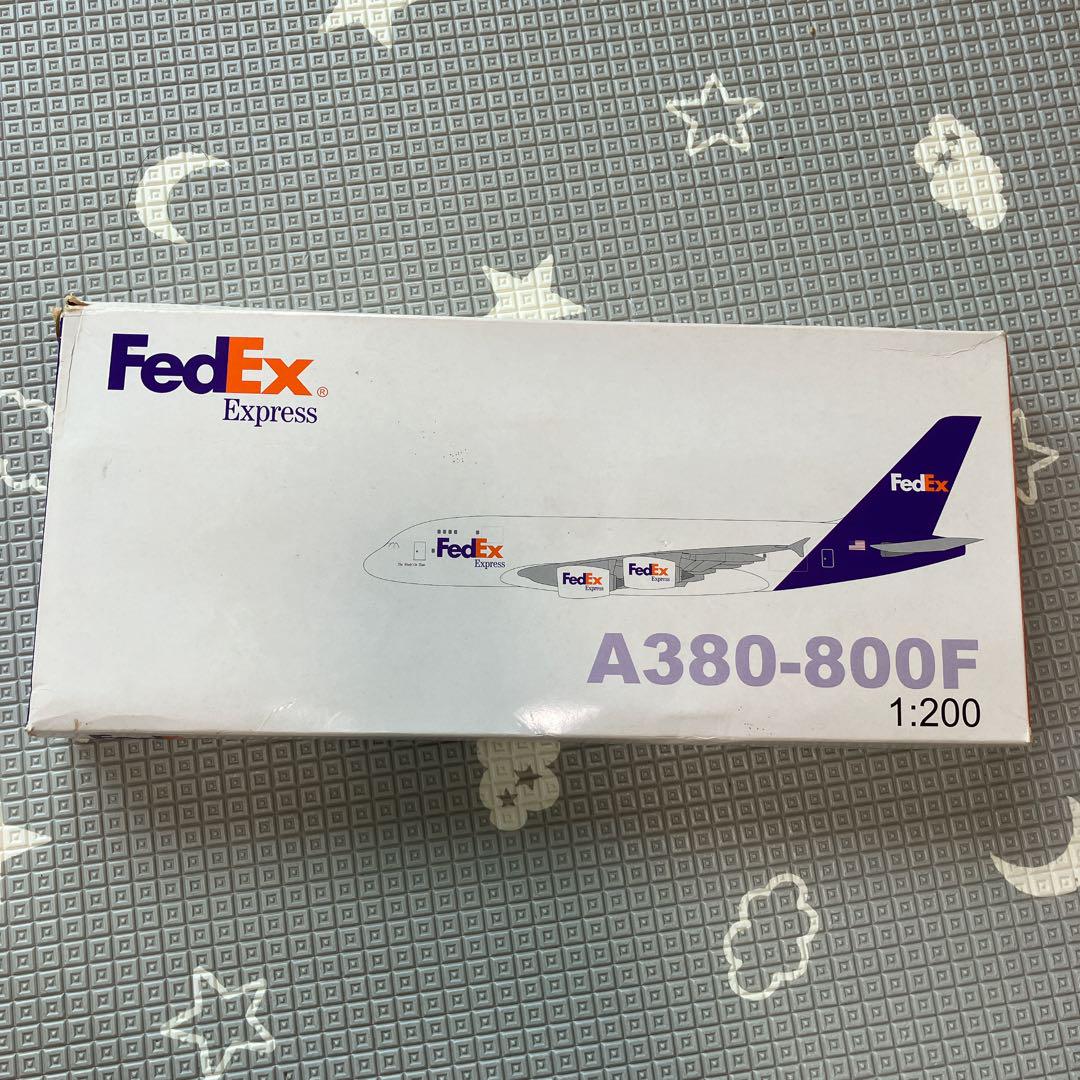 FedEx A380-800F 1:200 （Airbus A380-800 FedEx | 3D model）