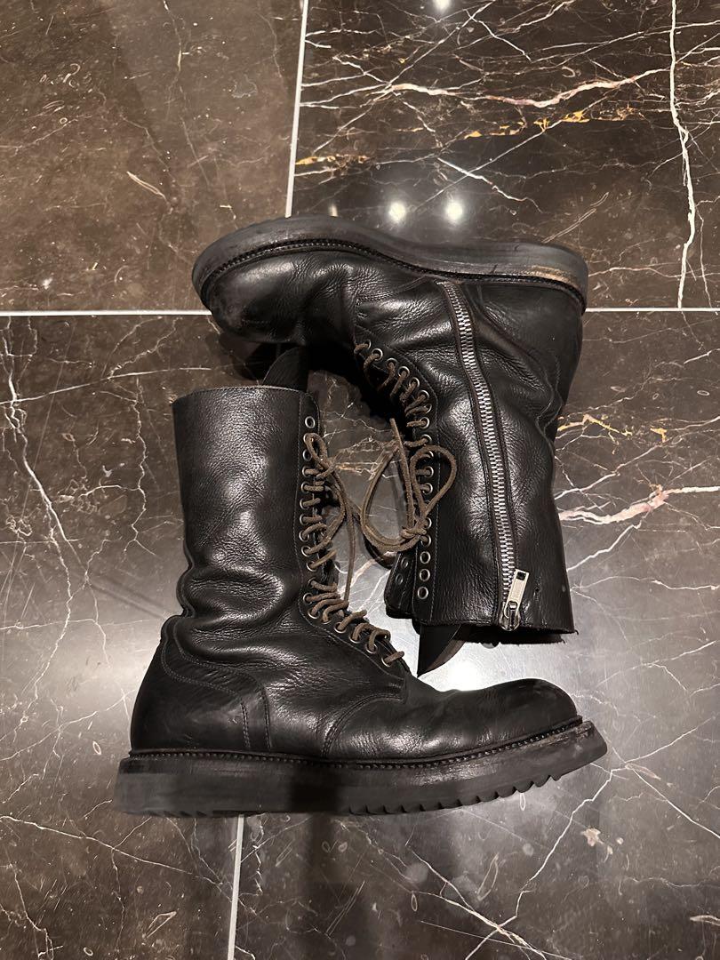 rickowens リックオウエンス サイドジップブーツ 41 rickowens リックオウエンス サイドジップブーツ 41 （Rick