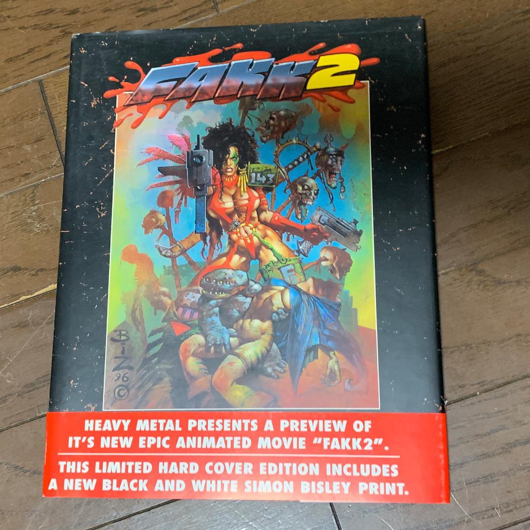 FAKK2 SIMON BISLEY サイモン・ビズレー　サイモンビズリー FAKK2 / Simon Bisley サイモン・ビズレー（The Art of Simon
