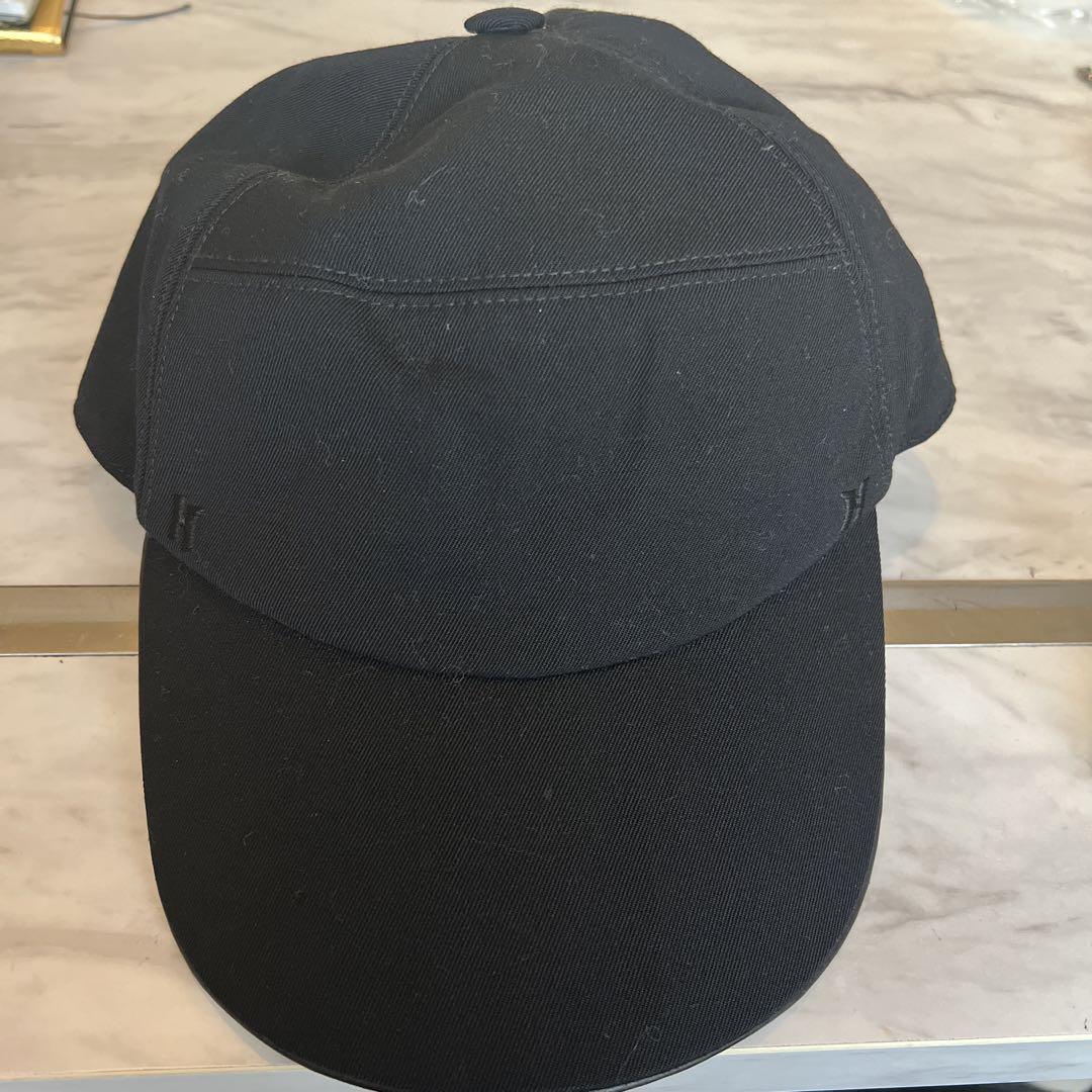 HERMES キャップ 黒（HERMES(エルメス) キャップ 59 セリエ 黒
