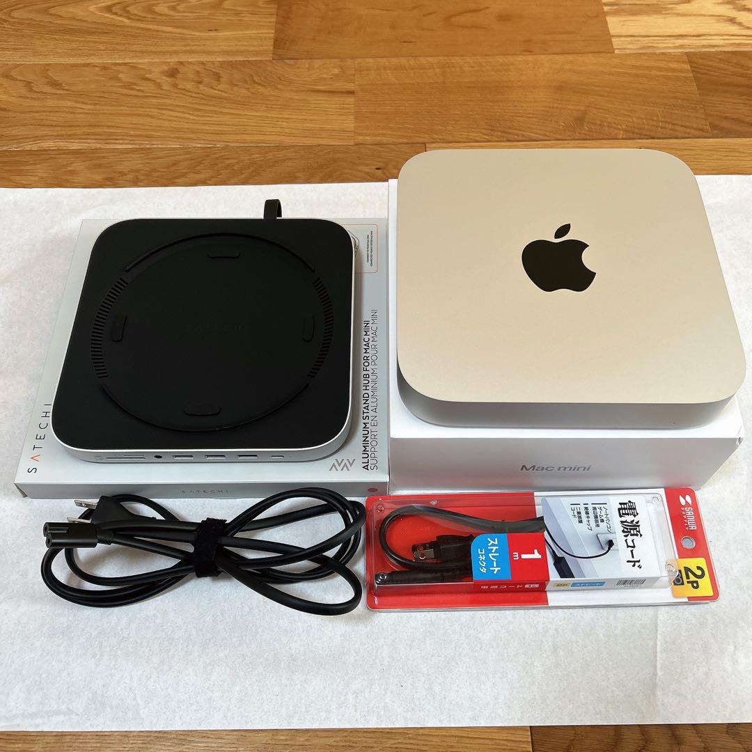 Macmini M1 8GBメモリ 512GB SSD & satechiハブ Amazon.com: Satechi Mac mini Hub & Type-C Stand with SSD
