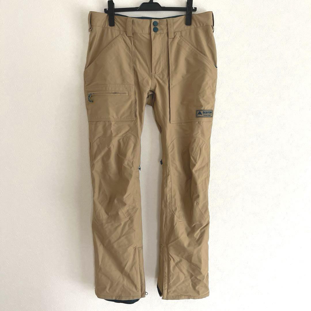 BURTON - □□BURTON バートン スノボウェア　パンツ　Ｌサイズ 10325BD ベージュ BURTON - □□BURTON バートン スノボウェア パンツ Lサイズ
