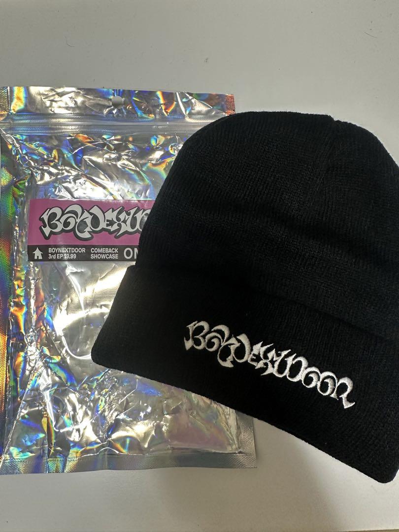 BOYNEXTDOOR 19.99 ショーケース showcase ビーニー BOYNEXTDOOR 19.99 ショーケース ビーニー帽子 メッシュポーチ