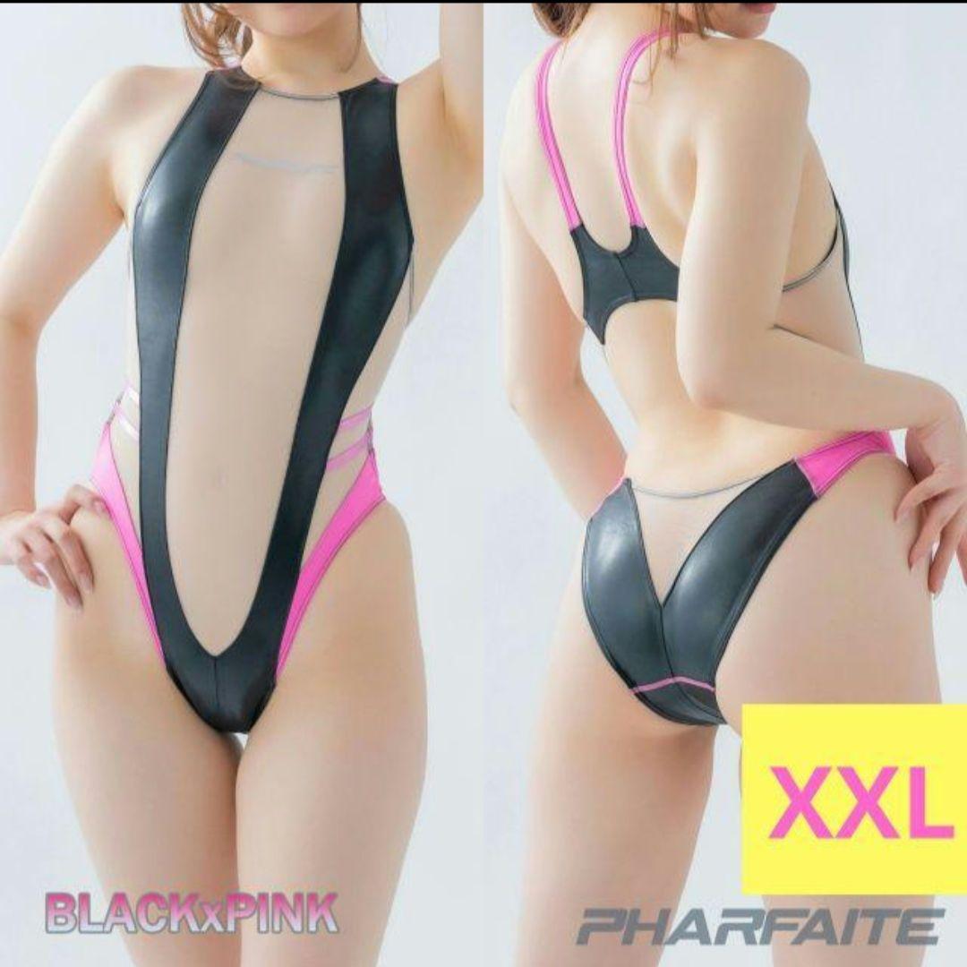 新品未使用 PHARFAITE スキンフィット競泳水着 XXL ピンク 楽天市場】【PHARFAITE】SGSxSHEER スピアラインクロスバック