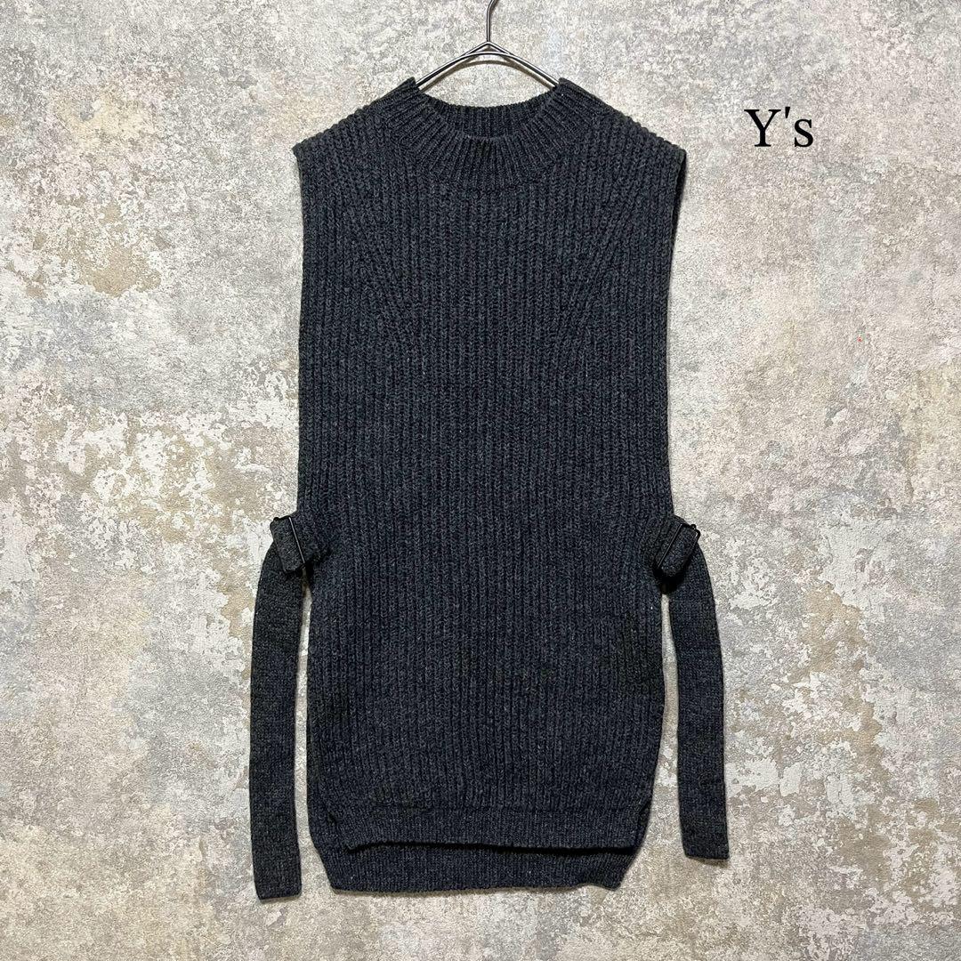 Y's ワイズニットベスト YohjiYamamoto 値し ヨウジヤマモト