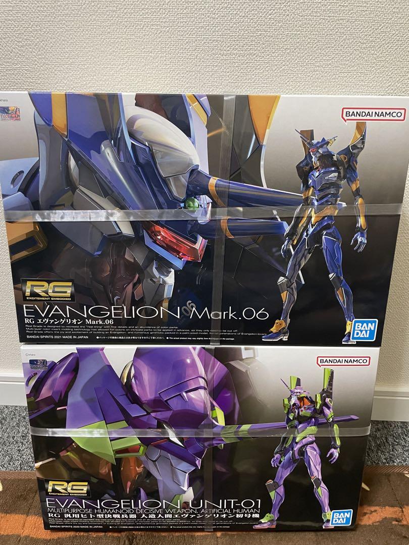 RG エヴァンゲリオン EVA-06 セット　リアルグレード　まとめ売り RG エヴァンゲリオン Mark.06 ＋エヴァンゲリオン初号機（RG