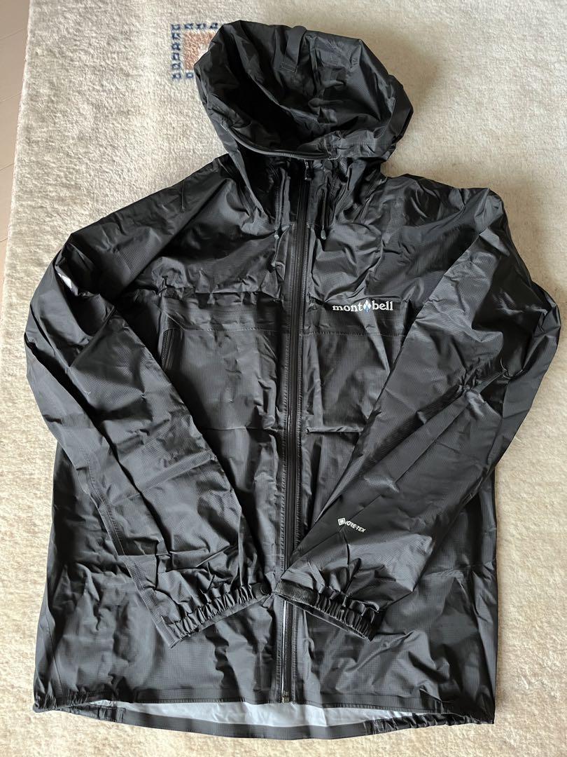 美品】montbell モンベル ストームクルーザージャケット M 黒