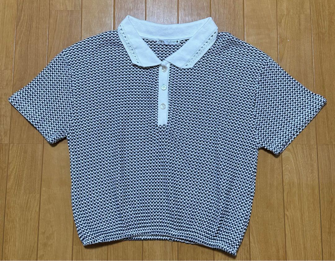 ZARA サマーニット （ZARA - ZARA かぎ編み サマーニット