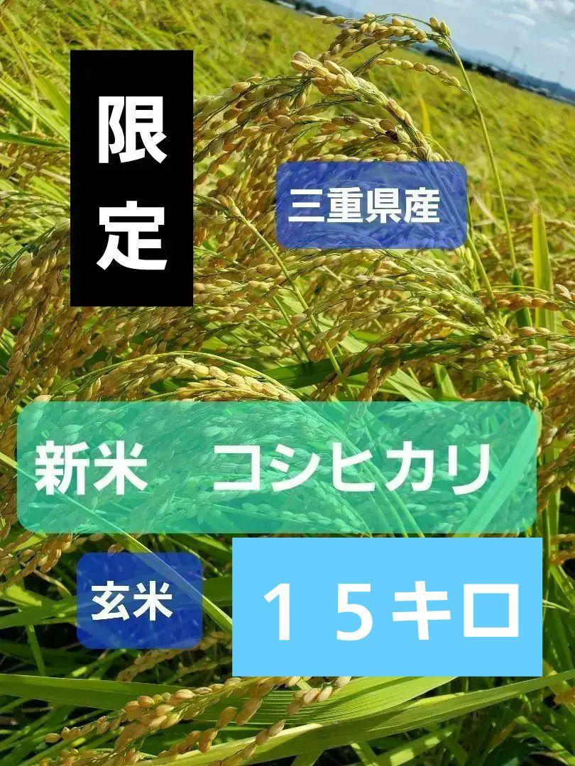 限定 三重県産 コシヒカリ 玄米 令和6年 （三重県産コシヒカリ