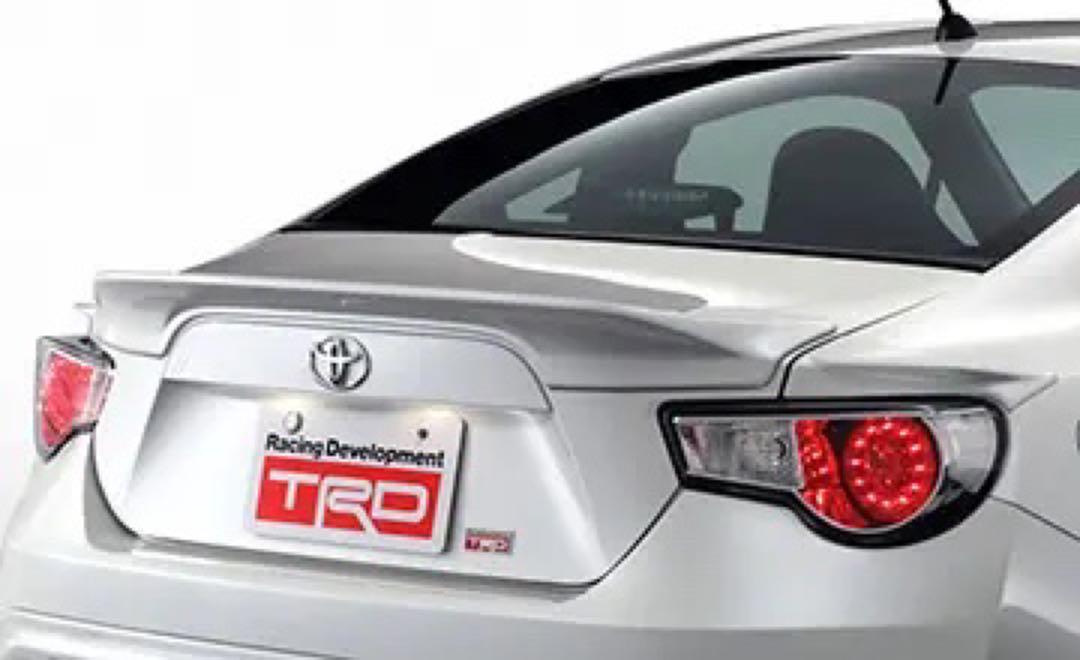 塗装済み 86 前期 TRD リアトランクスポイラー（86のTRD