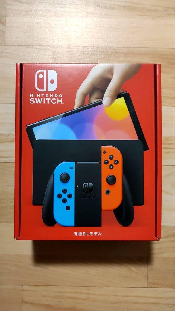 ニンテンドースイッチ有機EL 本体 新品 未開封 ネオンレッド