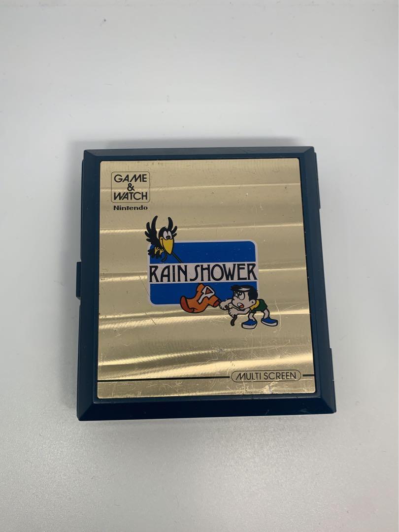 ゲーム&ウォッチ　レインシャワー注意あり説明読んでください 第37回 レインシャワー RAINSHOWER (ゲームウォッチ マルチ
