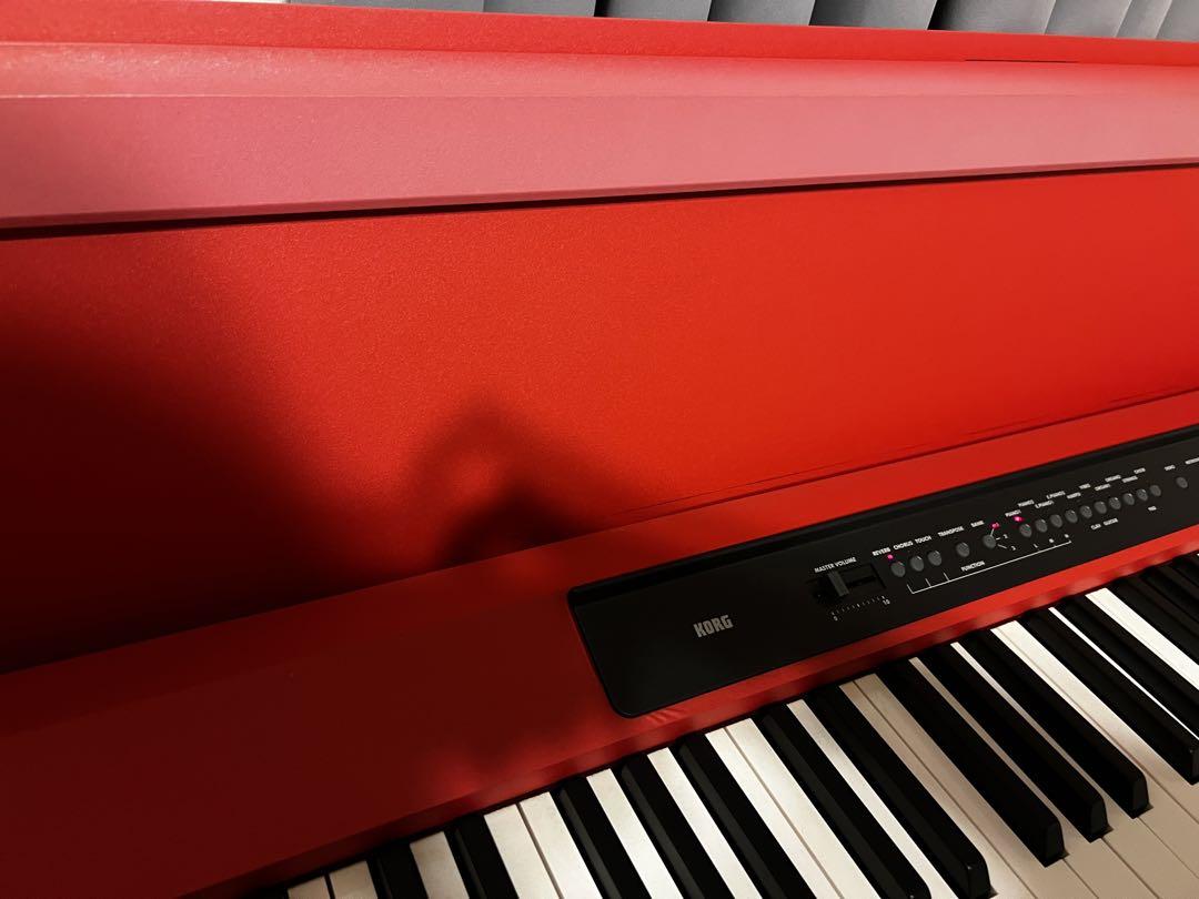 格安saleスタート ボ 引き取り可】 KORG LP-350 レッド （引き取り可】 KORG LP-350 鍵盤楽器