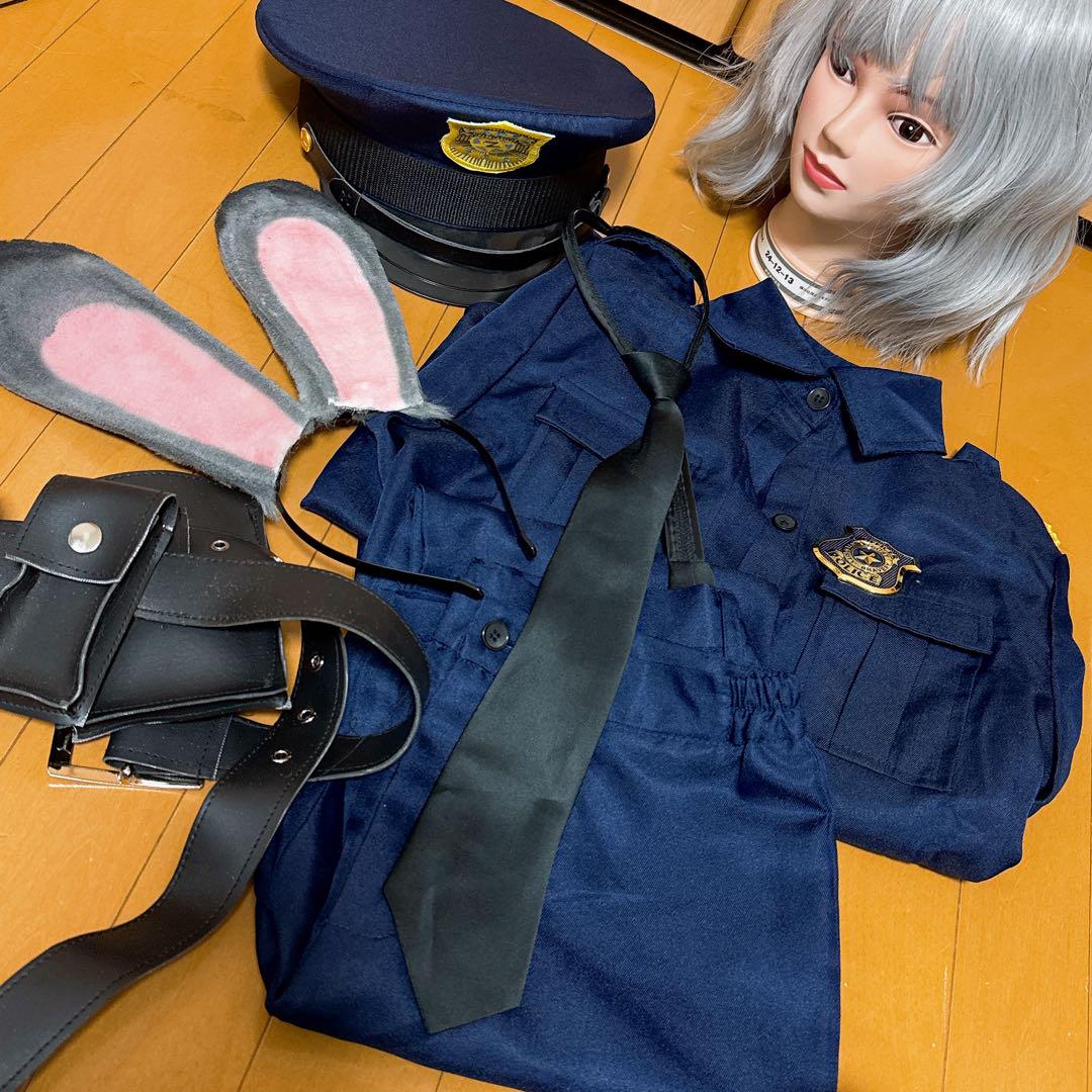 ディズニーハロウィン 仮装 Dハロ ズートピア ジュディ 警官服