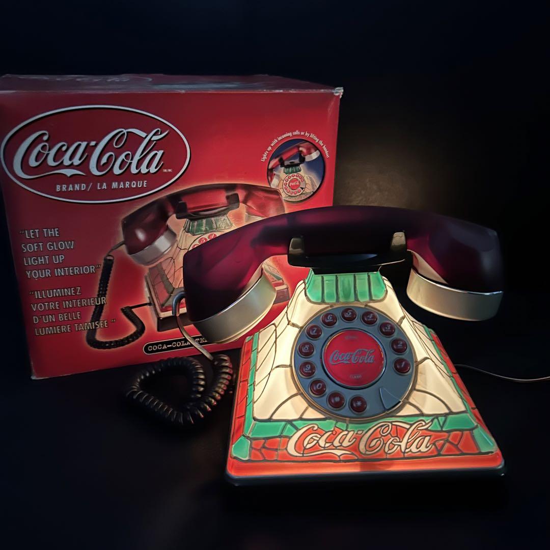 レア品】コカ・コーラ 電話機 ティファニー アンティーク レトロ